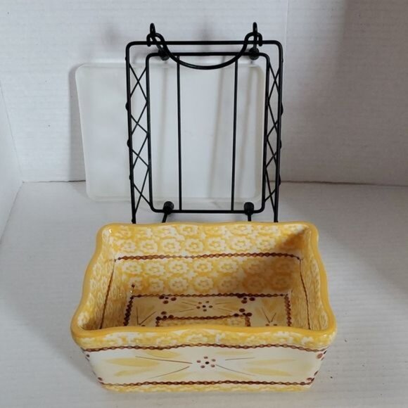 Temp-tations 1Quart Old World Ovenware Bakeware Cookware Casserole BAKING Dish - Picture 13 of 14